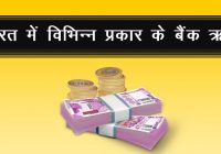 Different types of bank loans In Hindi