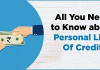 Personal Line Of Credit